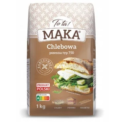 Zestaw 10x ToTa! Mąka pszenna typ 750 chlebowa 1kg