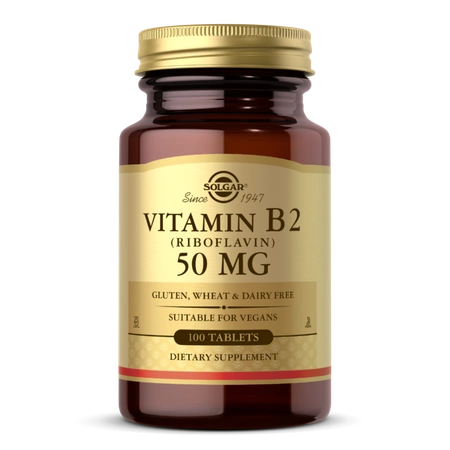 Witamina B2 (Riboflavin) 50 mg (100 tabl.)