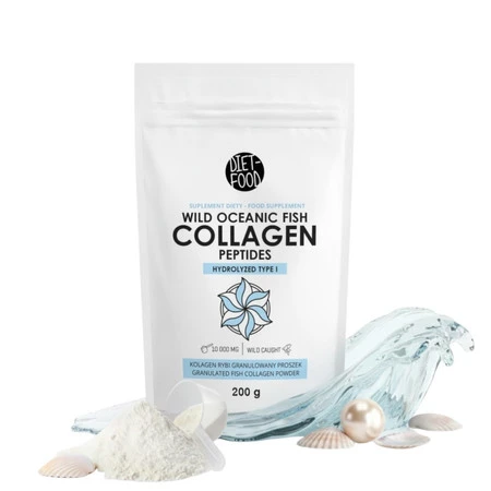Diet Food − Kolagen rybny w proszku − 200 g