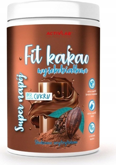 ActivLab Super Napój FIT KAKAO wysokobiałkowe 500 g - Nabea.pl