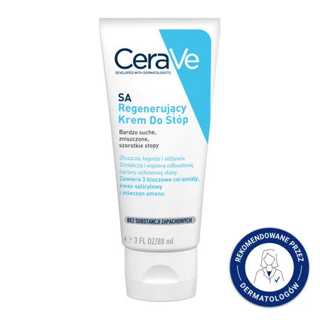 Cerave SA Regenerujący, krem do stóp – 88 ml