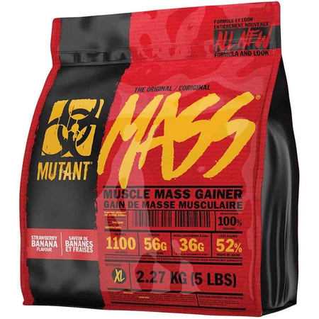 PVL MUTANT MASS Gainer 2270g smak truskawka - banan