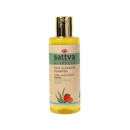 Sattva - Nawilżający szampon ziołowy Mango 210ml