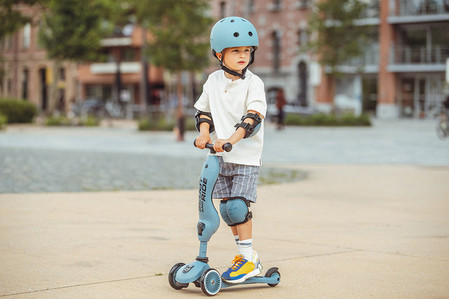 SCOOTANDRIDE Zestaw ochraniaczy dla dzieci S Steel