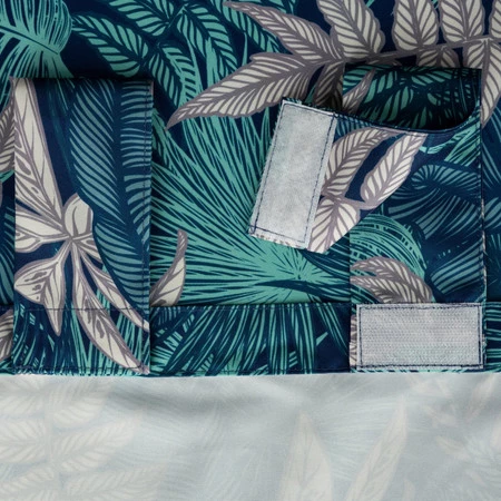 Zasłona gotowa Garden 9 na Szelkach 155 x 220 cm, Turkusowy