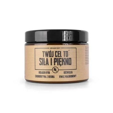 Twój Cel To Siła i Piękno Kolagen rybi z chodroityną (bez shakera) wsparcie dla zdrowej skóry i mocnych stawów 250 g