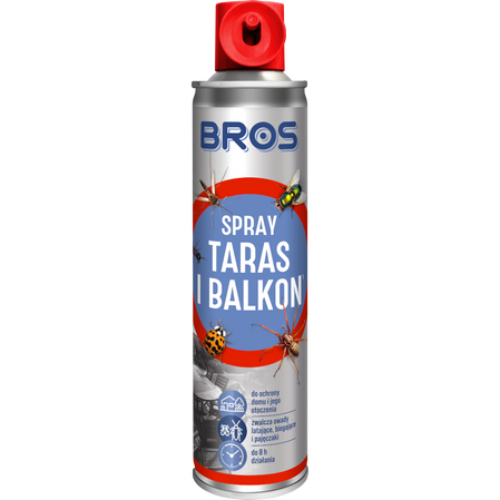 BROS spray na owady taras i balkon 400ml
