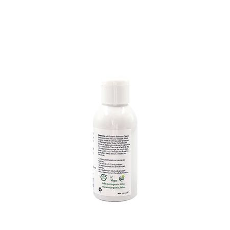 Ecogenic, Refill płynu do czyszczenia powierzchni łazienkowych, Pomarańcza, 100 ml
