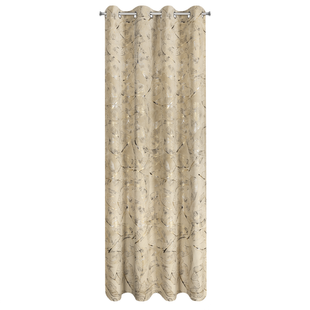 ZASŁONA GOTOWA ODETA 135 X 250 CM BEŻOWY