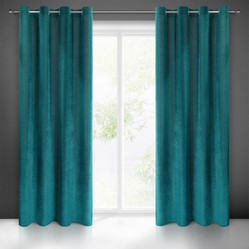ZASŁONA GOTOWA LUSSI 140 X 250 CM CIEMNOTURKUSOWY