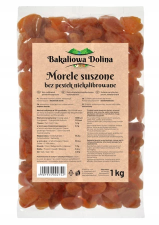 Bakaliowa Dolina Morele suszone 1kg