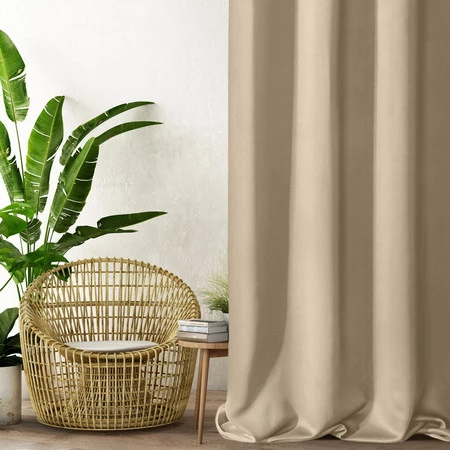 ZASŁONA GOTOWA D91 PARISA 140 X 250 CM BEŻOWY