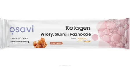 Kolagen (Włosy, Skóra i Paznokcie), Słony Karmel - 5g (1 serving)
