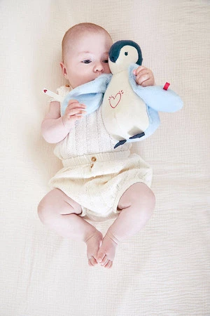 Kaloo Lampka nocna przytulanka Pingwinek Complices