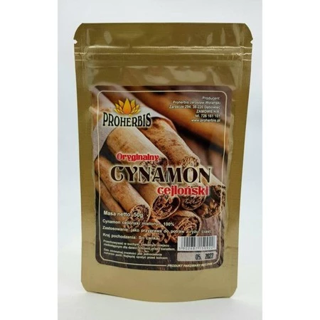 Yucca Cynamon Cejloński Oryginalny 50 g