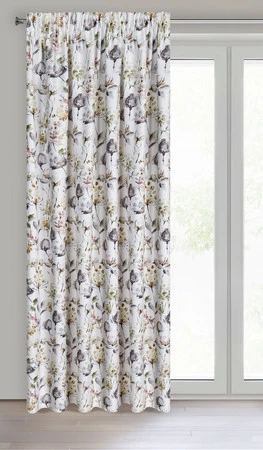 ZASŁONA GOTOWA ZOJA NA TAŚMIE 140 X 270 CM BIAŁY