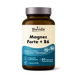 Biovelle Magnez Forte + B6 60 kaps.