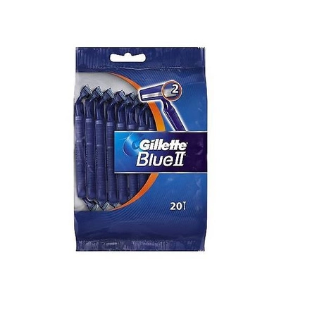 Blue II jednorazowe maszynki do golenia dla mężczyzn 20szt