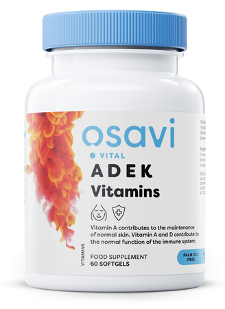 Osavi ADEK Vitamins - 60 kaps.