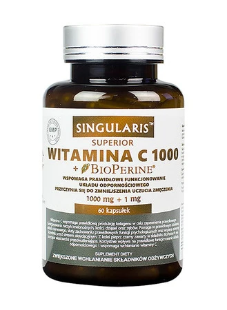Singularis Witamina C 1000 + Bioperine® 60 kaps.