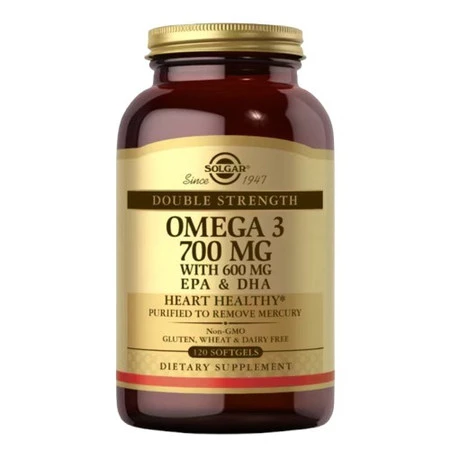 SOLGAR Double Strength Omega-3 - 120 kaps.