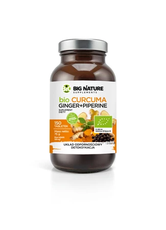 Big Nature Curcuma BIO 150 tabl.