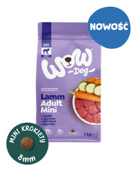 WOW DOG Lamm - z jagnięciną, batatami i cukinią (6kg)