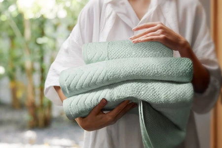 Ręcznik Loren (05) 70 x 140 cm, Miętowy