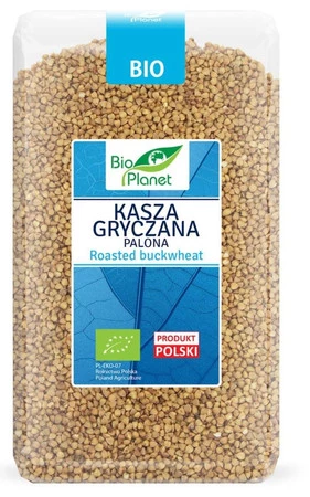 KASZA GRYCZANA PALONA BIO 1 kg - BIO PLANET