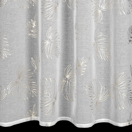 FIRANA GOTOWA CAPRI 140 X 250 CM BIAŁY