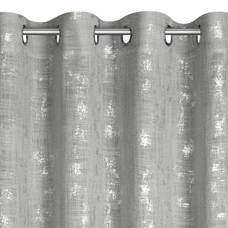Zasłona gotowa Solana 140 x 250 cm, Srebrny