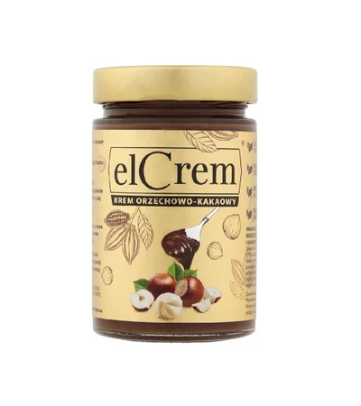 elCrem - Krem orzechowo-kakaowy - 350 g