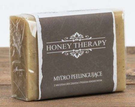 Honey Therapy - Mydło Peelingujące z pyłkiem i miodem kostka - 100 g