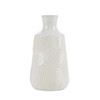 WAZON DEKORACYJNY ROMINA (01) O 13 X 23 CM KREMOWY