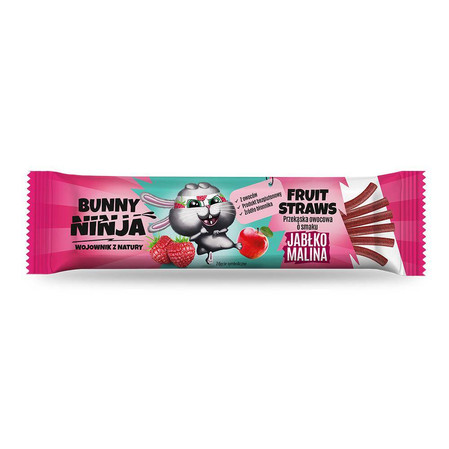 Zestaw 10x Fruit Straws przekąska owocowa o smaku jabłko-malina 16 g