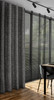 ZASŁONA GOTOWA TIFFANY 135 X 250 CM CZARNY