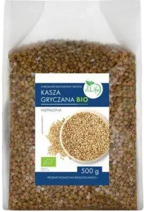 BIO LIFE! Kasza gryczana niepalona BIO 500 g