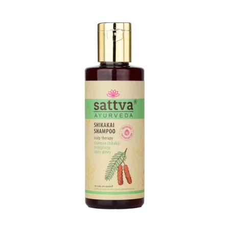 Sattva - Szampon wzmacniający do włosów suchych i łamliwych Shikakai 210ml