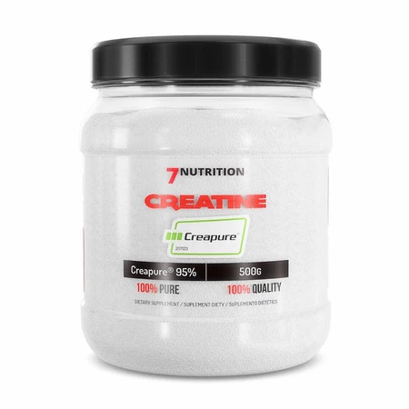 7NUTRITION CREATINE CREAPURE kreatyna monohydrat 500 g smak naturalny