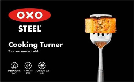 OXO-Szpatuła kuchenna stalowa, STEEL