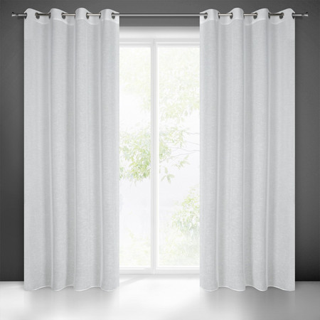FIRANA GOTOWA LEXY 140 X 250 CM BIAŁY