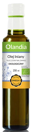 Olandia − Ekologiczny olej lniany − 250 ml