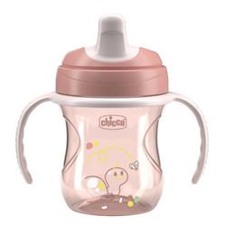 Training Cup kubek niekapek z twardym ustnikiem 6m+ Brzoskwiniowy 200ml