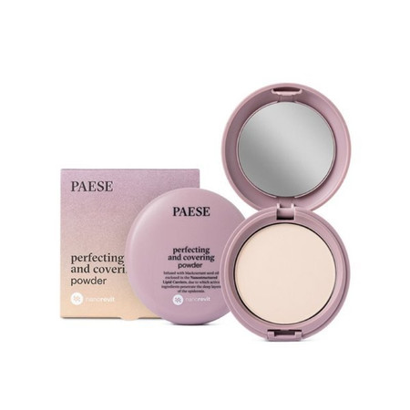 Nanorevit Perfecting and Covering Powder puder upiększająco-kryjący 01 Ivory 9g