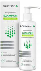 JM SANTE POLIDERM szampon dla psa i kota zmniejsza świąd 250 ml