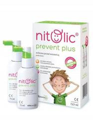 Pipi Nitolic Prevent Plus, spray przeciw wszawicy, 150 ml (2 x 75 ml) - wyrób medyczny