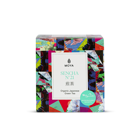 MOYA MATCHA HERBATA ZIELONA SENCHA JAPOŃSKA BIO (15 x 1,5 g) 22,5 g