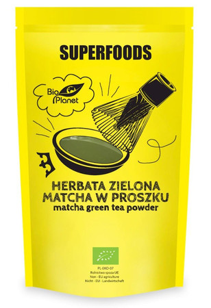 SUPERFOODS Matcha w proszku BIO 100g BIO PLANET