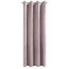 ZASŁONA GOTOWA MELANIE 140 X 250 CM PUDROWY RÓŻ