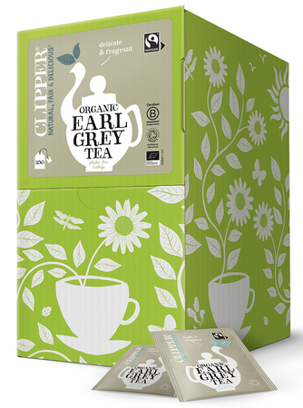 CLIPPER HERBATA EARL GREY FAIR TRADE BIO (250 x 2,0 g) 500 g